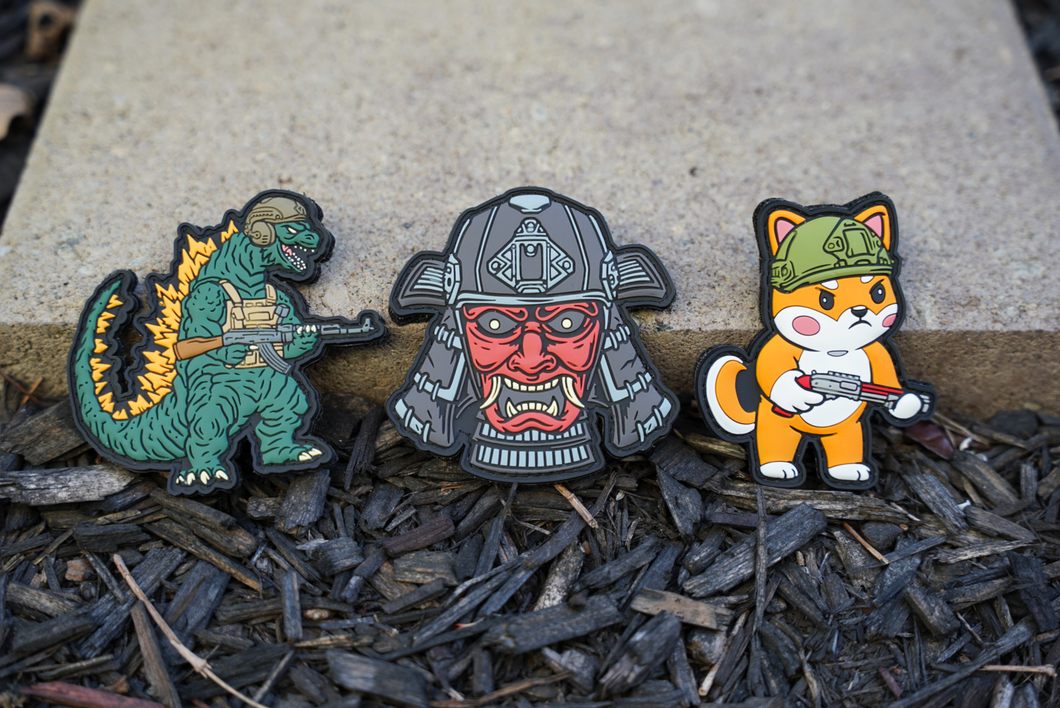 Japanese Themed Patch Pack